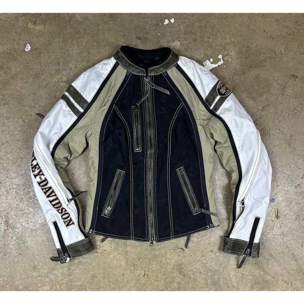 Vintage Harley Davidson Motorcycle Jacket